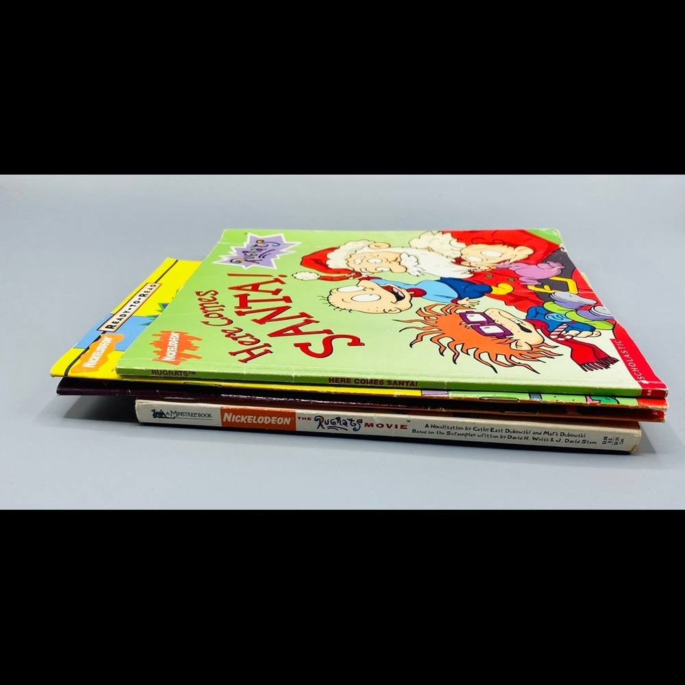 Vintage Scholastic Nickelodeon Rugrats Book Bundle - Picture 5 of 6